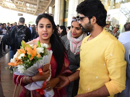 వెడ్డింగ్ సెలబ్రేషన్: కాబోయే భార్యతో కలిసి ఎస్ఎస్ కార్తికేయ ... (ఫోటోస్)