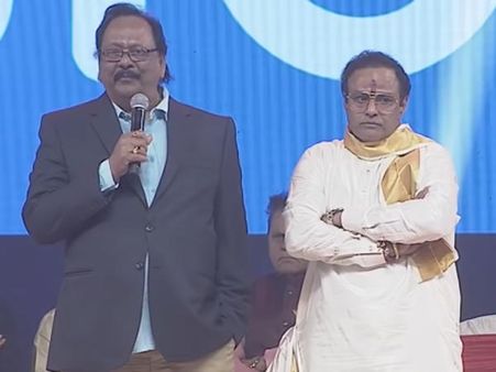 రామారావుగారు ఎన్నో మంచి పనులు చేశారు: ఎన్టీఆర్ ఆడియో లాంచ్‌లో కృష్ణం రాజు