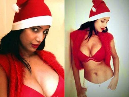 శాంటా బేబీ అవతారం ఎత్తిన పూనమ్... సెక్సీగా లుక్‌లో క్రిస్మస్ ట్రీట్!