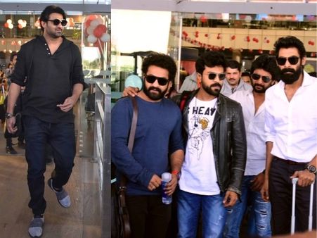 జైపూర్లో రాజమౌళి కుమారుడి వివాహం: ప్రభాస్, ఎన్టీఆర్, చరణ్, అనుష్క, రానా, నాని హాజరు (ఫోటోస్, వీడియో)