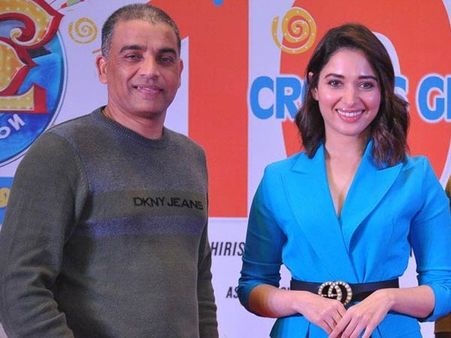 దిల్ రాజు కొత్తట్రెండ్... ప్రెగ్నెంట్ లేడీతో పోల్చిన తమన్నా!