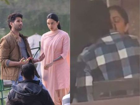 కైరా అద్వానీ లిప్ లాక్ సీన్ లీక్.. వైరల్ అవుతున్న దృశ్యాలు!