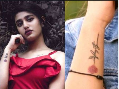 కనిపించని చోట ప్రియా వారియర్‌కు పచ్చబొట్టు.. ఎక్కడ ఉన్నదంటే..