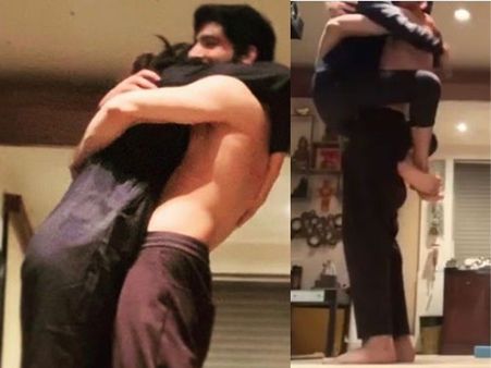 రొమాంటిక్ భంగిమల్లో సెక్సీగా సుస్మిత సేన్.. బాయ్‌ఫ్రెండ్‌తో కలిసి హాట్‌గా