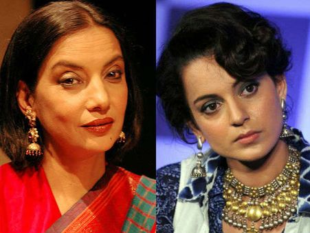 బాలీవుడ్‌లో దేశద్రోహులు.. గాడిదలపై వీధుల్లో ఊరేగించాలి.. షబానా ఆజ్మీపై కంగన ఫైర్