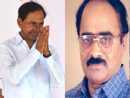 విజయాన్ని ఇంటిపేరుగా మలుచుకొన్నాడు: విజయబాపినీడు మృతికి సీఎం కేసీఆర్ సంతాపం