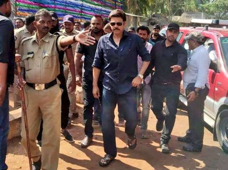 ఆదిలోనే షాక్.. లీకైన వెంకీ మామ సన్నివేశం!