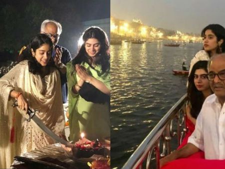 వారణాసిలో జాహ్నవి కపూర్ బర్త్ డే సెలబ్రేషన్స్, ఫ్యాన్స్‌కు ఎమోషనల్ నోట్!