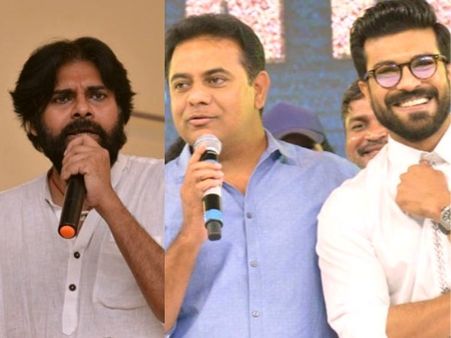 రాంచరణ్, కేటీఆర్ మధ్య పవర్‌స్టార్ చిచ్చు.. పవన్ కల్యాణ్‌తో మెగా హీరోలకు ఇబ్బందులు!