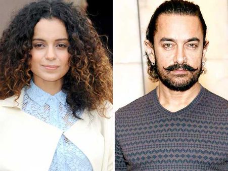 అమీర్ ఖాన్ కోసం కంగన రనౌత్ లక్ష రూపాయలు.. ఇది తొలిసారి కాదు..