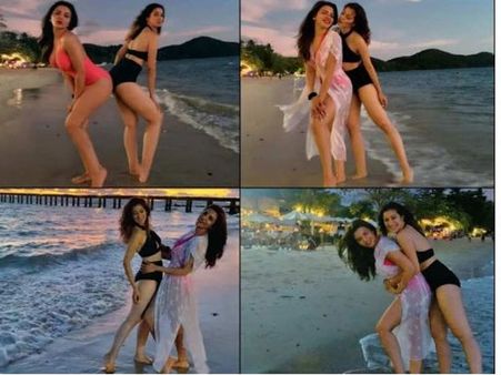 హాట్‌ హాట్‌గా రాయ్ లక్ష్మీ... మీడియాలో కేక పుట్టించిన బర్త్ డే బేబీ ఫొటోలు