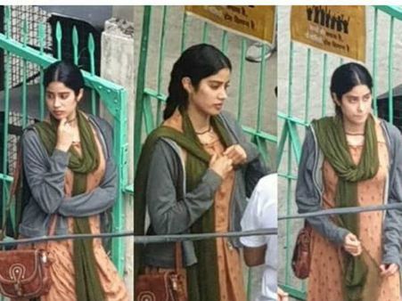 జాహ్నవి కపూర్ క్లిప్పింగ్ లీక్.. సోషల్ మీడియాలో వైరల్