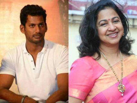 విశాల్‌, కార్తీపై రాధిక ఫైర్‌.. శ‌ర‌త్ కుమార్‌ను లాగొద్ద‌ని వార్నింగ్‌