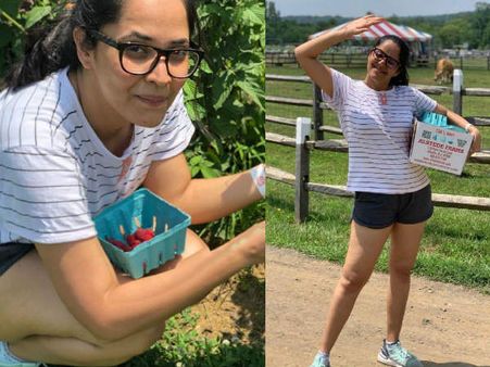 పండ్ల తోటలో ఫ్యాంట్ వేసుకోవడం మర్చిపోయావా? అనసూయ అంటూ..