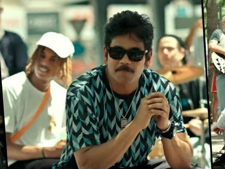 ఆ మాటంటేనే చిరాకు అంటూనే.. ఇంగ్లీష్ పాపతో నాగార్జున సరసాలు