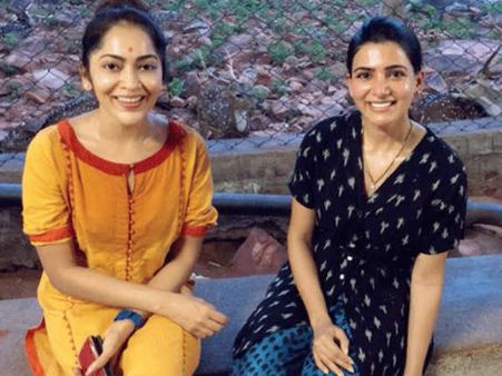 గోవిందా.. గోవిందా: శ్రీవారి దీవెనకోసం ఏడు కొండలెక్కిన సమంత