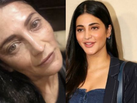 ముడతలు పడిన ముఖంతో శృతిహాసన్.. సోషల్ మీడియాలో వైరల్ పిక్