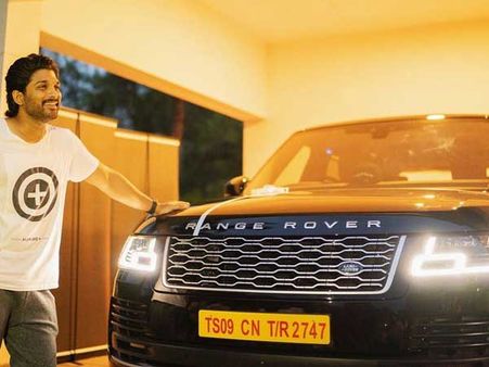 అల్లు అర్జున్ 'రేంజ్' రోవర్.. మామూలుగా స్టైల్ కాదండోయ్! పైగా దానికి భలే పేరు