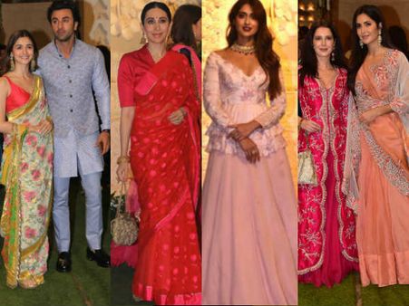 గణేష్ చతుర్థి 2019: సాంప్రదాయ దుస్తుల్లో మెరిసిన కత్రినా, అలియా, ఇలియానా, మాధురి దీక్షిత్