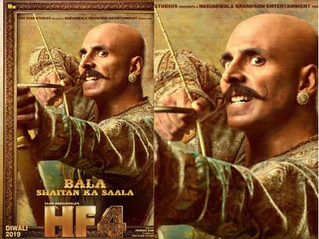 అదరగొట్టిన అక్షయ్ కుమార్.. హౌస్‌ఫుల్4 పోస్టర్లు కేక