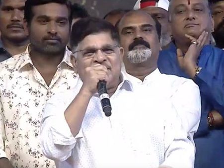 రాంచరణ్‌ను చూస్తే బాధేసింది.. చిరంజీవిని కౌగిలించుకొని ఏడ్చేశా.. సైరా ప్రీ రిలీజ్‌లో అల్లు అరవింద్