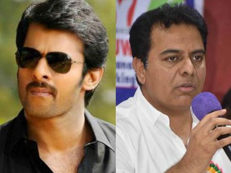ప్రభాస్‌కు థాంక్స్ చెప్పిన తెలంగాణ మంత్రి కేటీఆర్