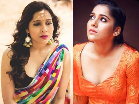 రష్మీ అందాల ఆరబోత: చీరలోనూ అదిరిపోయేలా.. దిమ్మతిరిగేలా ఫొటోలు