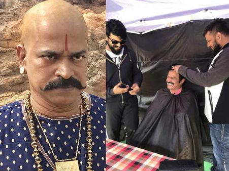 కత్తెర పట్టుకున్న సురేందర్ రెడ్డి.. బ్రహ్మాజీకి గుండు.. రామ్ చరణ్‌పై కామెంట్స్