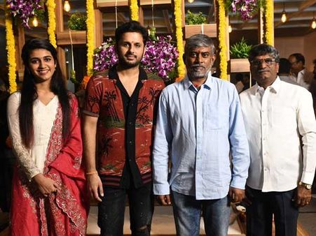 నితిన్ సినిమాపై రూమర్లు.. ఖండించిన భవ్య క్రియేషన్స్