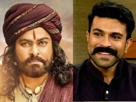 మెగా పవర్ చూపిస్తూ రామ్ చరణ్ స్కెచ్.. విడుదలకు ముందే 'సైరా' సంచలనం