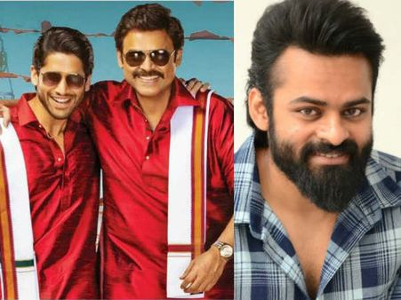 వెంకీమామ సాంగ్‌కు మెగా మేనళ్లుడికి లింక్.. వీడియో వైరల్.. ఎమోషనల్ అయిన హీరో