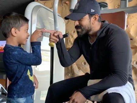 జిమ్‌ సెంటర్‌లో వాదనకు దిగిన రామ్ చరణ్.. వీడియో వైరల్