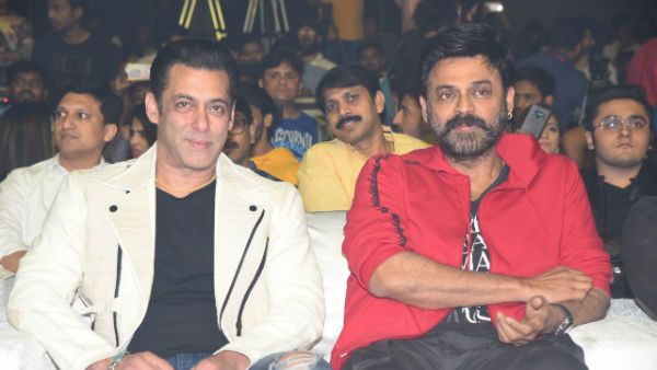 సల్మాన్ నోట వెంకీమామ.. రామ్ హమారే చోటే భాయ్.. దబంగ్3 ఈవెంట్‌లో స్పీచ్ కేక