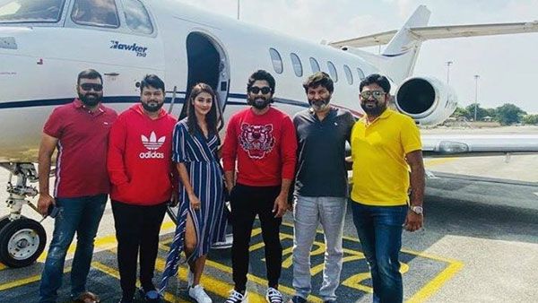 ప్రత్యేక విమానం.. బైక్ ర్యాలీలు.. టాప్ ఎక్కి అభివాదం.. ఓ రేంజ్‌లో బన్నీ హంగామా