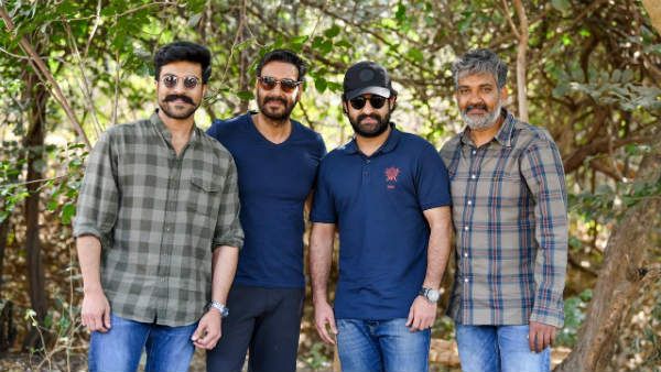 మెగా, నందమూరి అభిమానులకు కన్నుల పండగ: స్పెషల్ కిక్కిచ్చిన రామ్ చరణ్, ఎన్టీఆర్