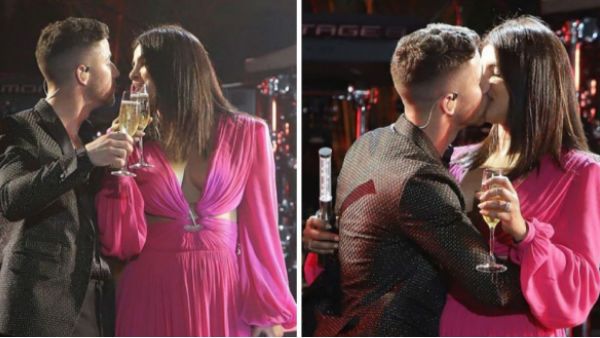 వీడియో: స్టార్ హీరోయిన్‌కు ఊహించని అనుభవం.. స్టేజ్‌పైనే ముద్దుల్లో ముంచేశాడు.!