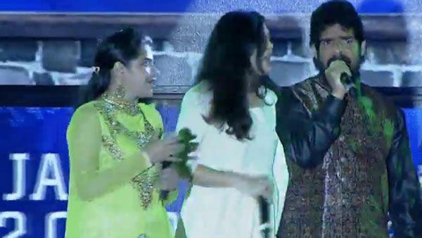 సరిలేరు ప్రీ రిలీజ్ ఈవెంట్.. మహేష్ పాటలతో సింగర్ సింహా సందడి