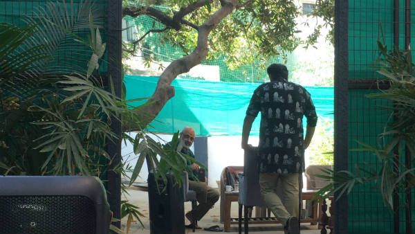 మంచు మనోజ్ విజన్‌కు హ్యాట్సాఫ్.. ‘అహం బ్రహ్మాస్మి’పాటల సిట్టింగ్‌లో రామ్‌జో