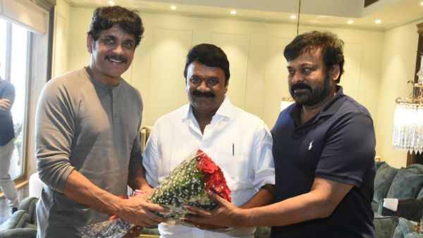 మంత్రి తలసానితో చిరు, నాగ్ భేటీ.. వాటిై చర్చల కోసమే!