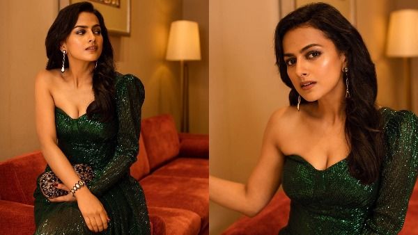 వైరల్ పిక్స్ : నాని హీరోయిన్ ఎద అందాల ప్రదర్శన.. హీటెక్కిన సోషల్ మీడియా