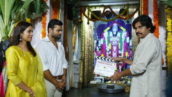 సాయిధరమ్ తేజ్ న్యూ మూవీ స్టార్ట్.. పవన్ కళ్యాణ్‌పై మెగా మేనల్లుడి కామెంట్