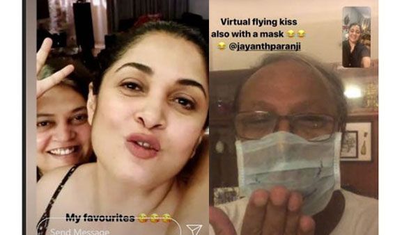 రమ్యకృష్ణను ఇంత హాట్‌గా చూసుండరు.. మాస్కుతో ఛార్మీకి డైరెక్టర్ ముద్దులు (ఫోటోలు)