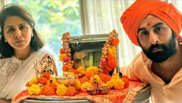 భావోద్వేగంగా రిషి కపూర్‌‌కు ప్రత్యేక పూజలు... కంటతడి పెట్టిన రణ్‌బీర్, నీతూ సింగ్