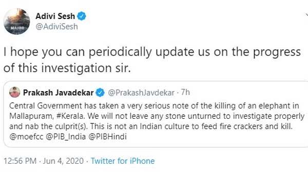 అప్‌డేట్స్ ఇస్తుంటారని ఆశిస్తున్నా.. దారుణ ఘటనపై అడివి శేష్ రియాక్షన్