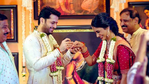 జోష్‌గా నితిన్ ఎంగేజ్‌మెంట్.. కాబోయే శ్రీమతికి ఉంగరం తొడిగి...పెళ్లి వేదిక ఎక్కడంటే..