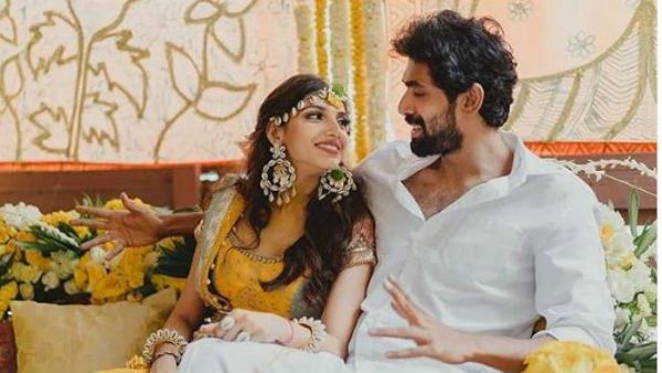 పెళ్లి కళ వచ్చేసిందే బాలా.. మిహిక కళ్లలోకి కళ్లుపెట్టి రానా జోష్ (ఫొటోలు)