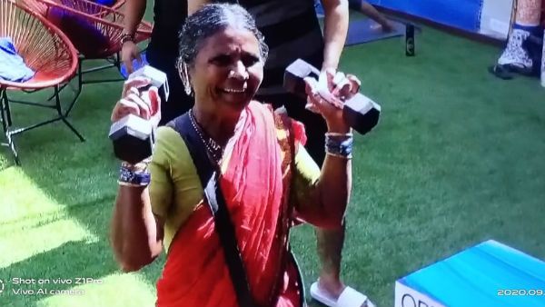 గంగవ్వ ఫ్లయింగ్ కిసెస్, డంబెల్స్‌తో హంగామా.. కరాటే కల్యాణి చెప్పుతో కొట్టు అంటూ సూర్య కిరణ్ రచ్చ