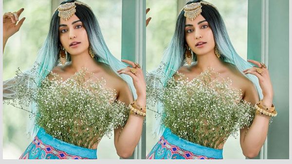 పూలతో ఫూల్స్‌ను చేసేందుకు ఇలా వచ్చిందట.. అర్ధనగ్నంగా అదాశర్మ.. భలె కవర్ చేసింది!