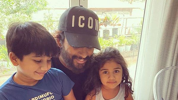 బన్నీకి ఇంతకంటే ఏం కావాలి.. పిల్లలు ప్రేమతోనే షాక్ ఇస్తున్నారుగా.. క్యూట్ ఫొటో