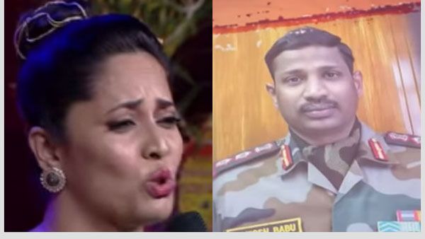 సెంటిమెంట్‌తో కొట్టేశారు.. కల్నల్ సంతోషబాబుకు నివాళి.. అనసూయ కన్నీరు